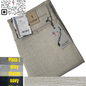 Fluidic  Knitted Print Cotton Trouser D No. 50091 (M.R.P - 1350)