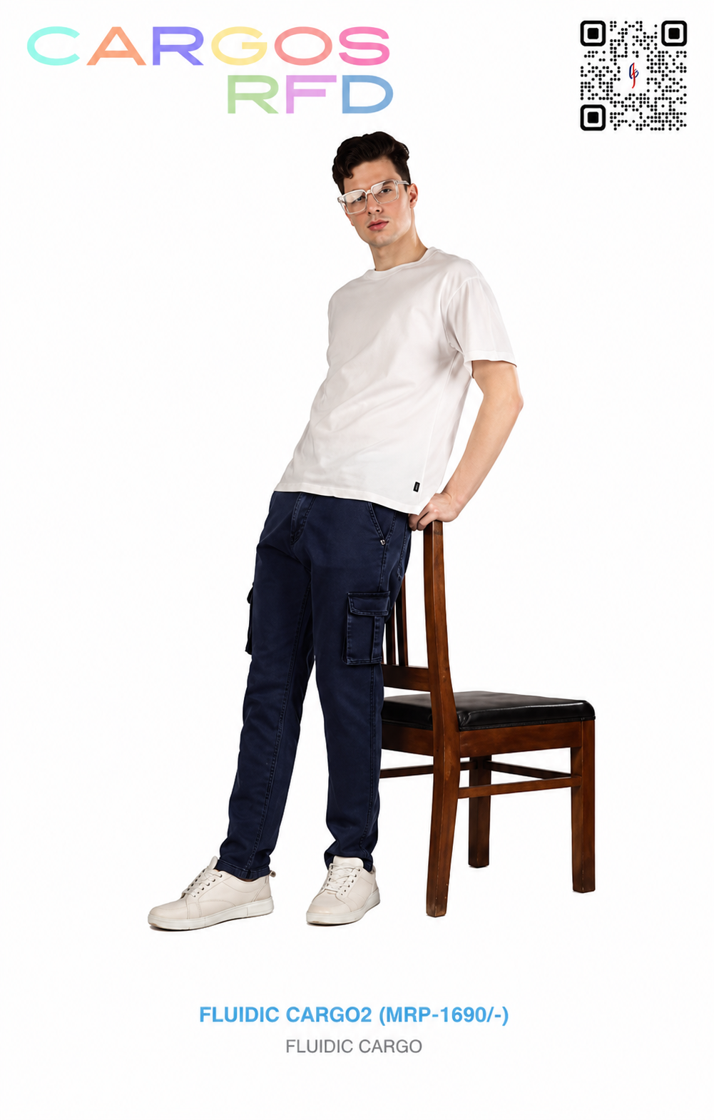 Fluidic Premium Cargo Pants (M.R.P -1690)